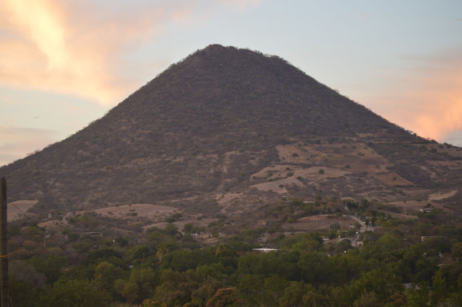 Nikon D3200 sample photo. Hill, sunset, puebla photography