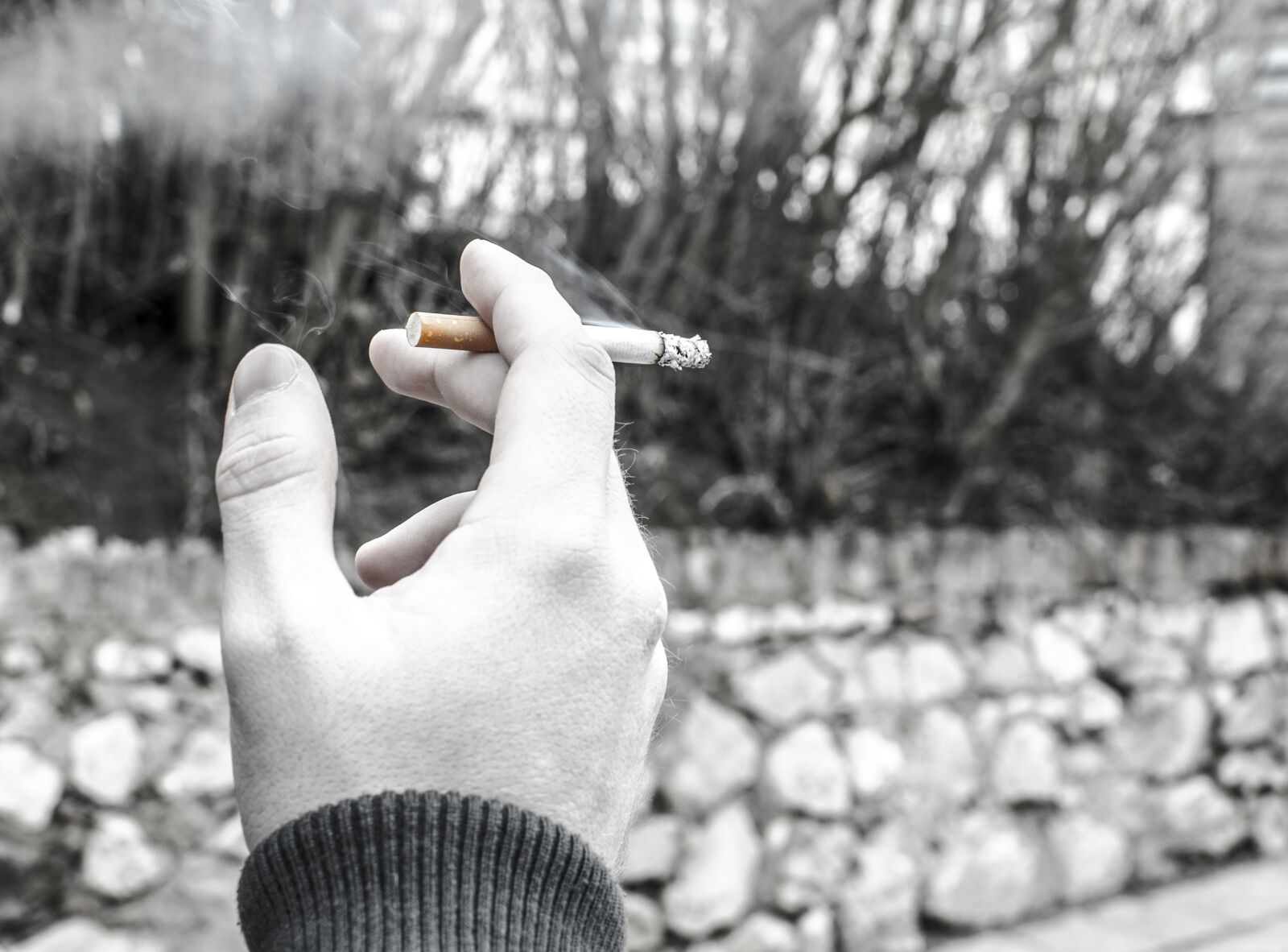 Nikon D5100 + Nikon AF-S DX Nikkor 35mm F1.8G sample photo. Addiction, adult, ash, background photography