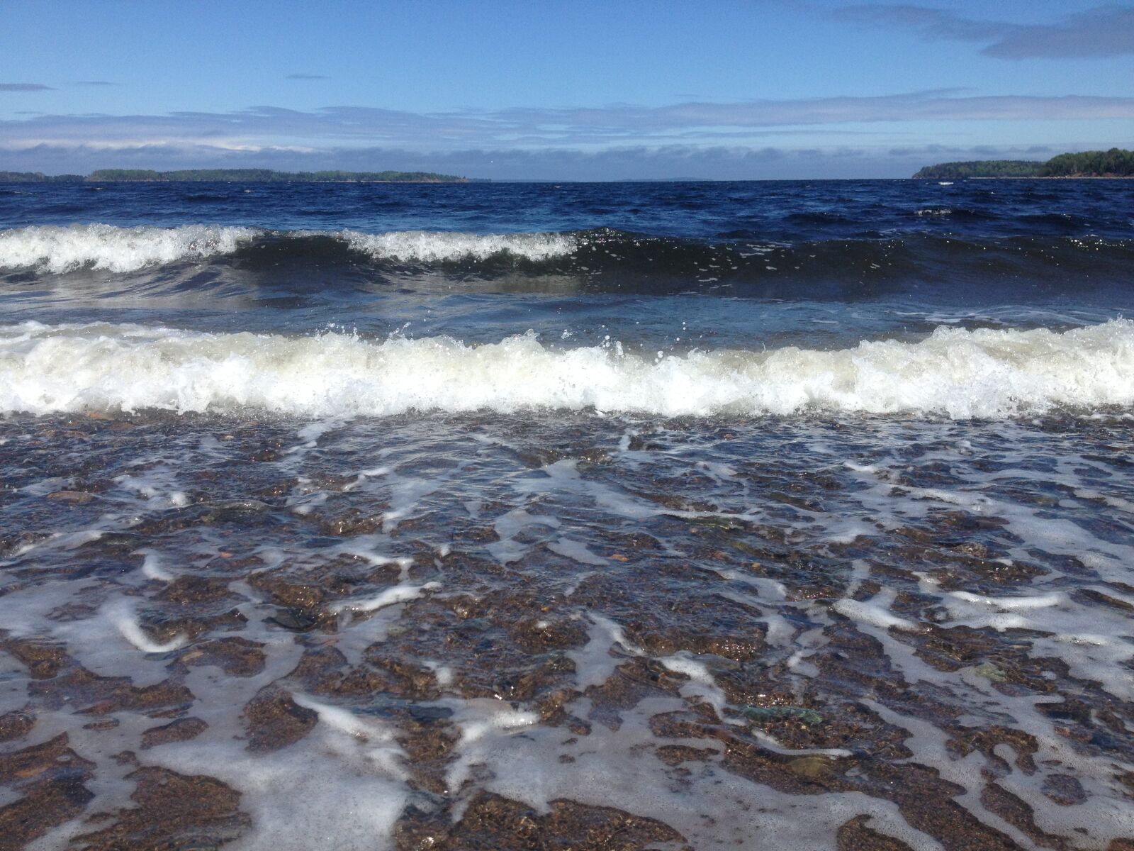 iPhone 4S back camera 4.28mm f/2.4 sample photo. Canada, nova, scotia, ocean photography