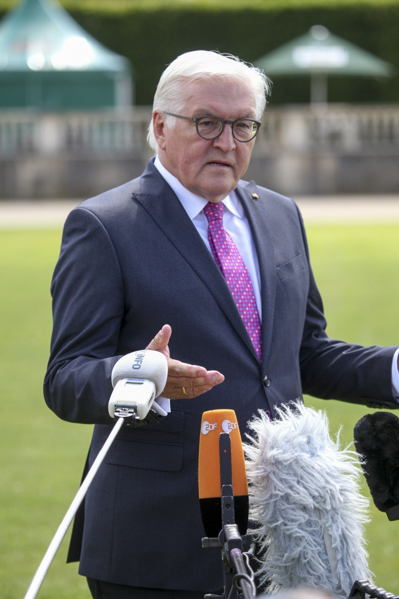 Canon EOS 5D Mark II sample photo. Federal president, frank-walter steinmeier photography