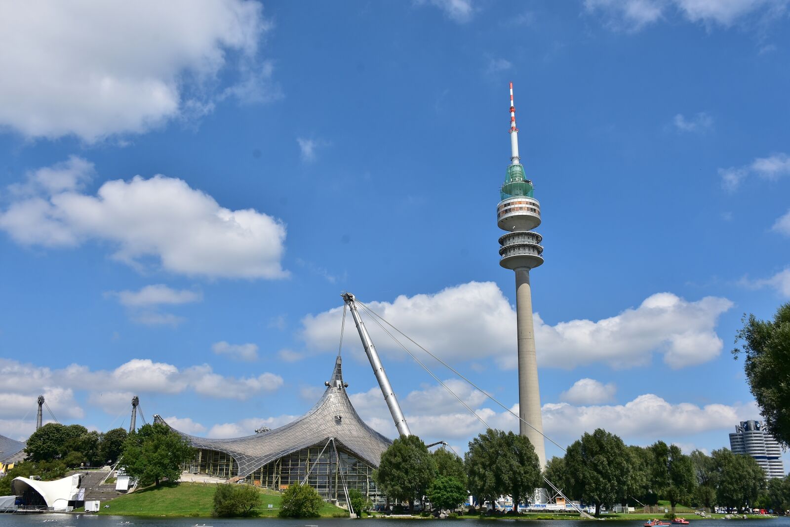 Nikon D7200 sample photo. Olympic stadium, stadium, architecture photography