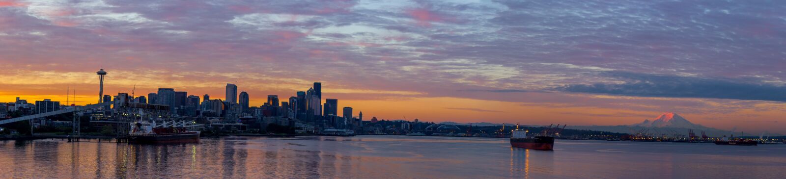 Canon EOS 600D (Rebel EOS T3i / EOS Kiss X5) sample photo. Seattle, mountain, boat photography