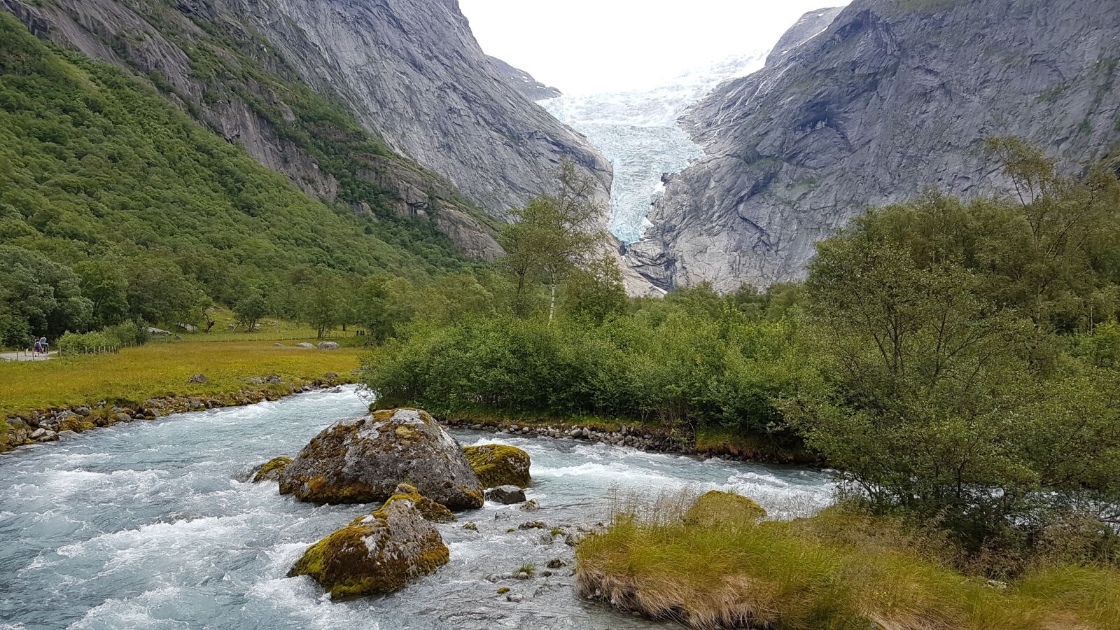 Samsung Galaxy S7 sample photo. Norway, glacier, glacier melt photography