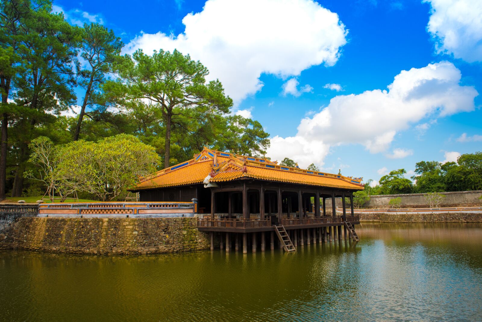 Nikon D800 sample photo. Tu duc tomb, hue photography