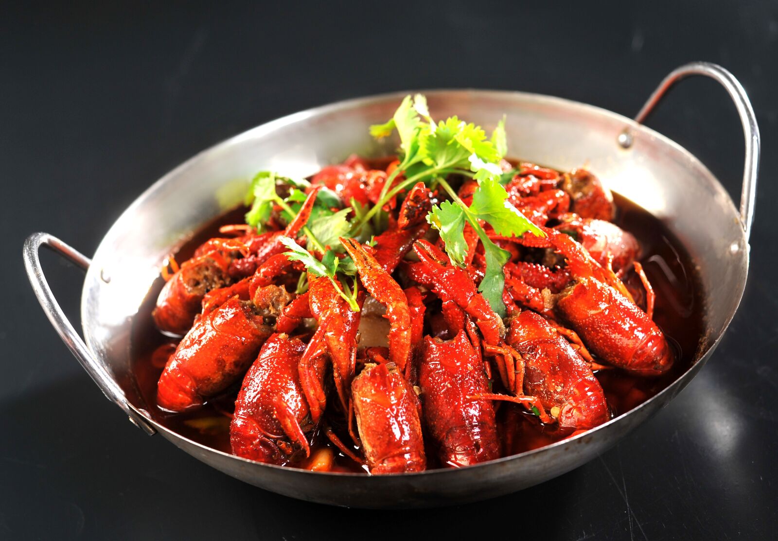 Nikon D700 sample photo. Crayfish, oil stew, food photography