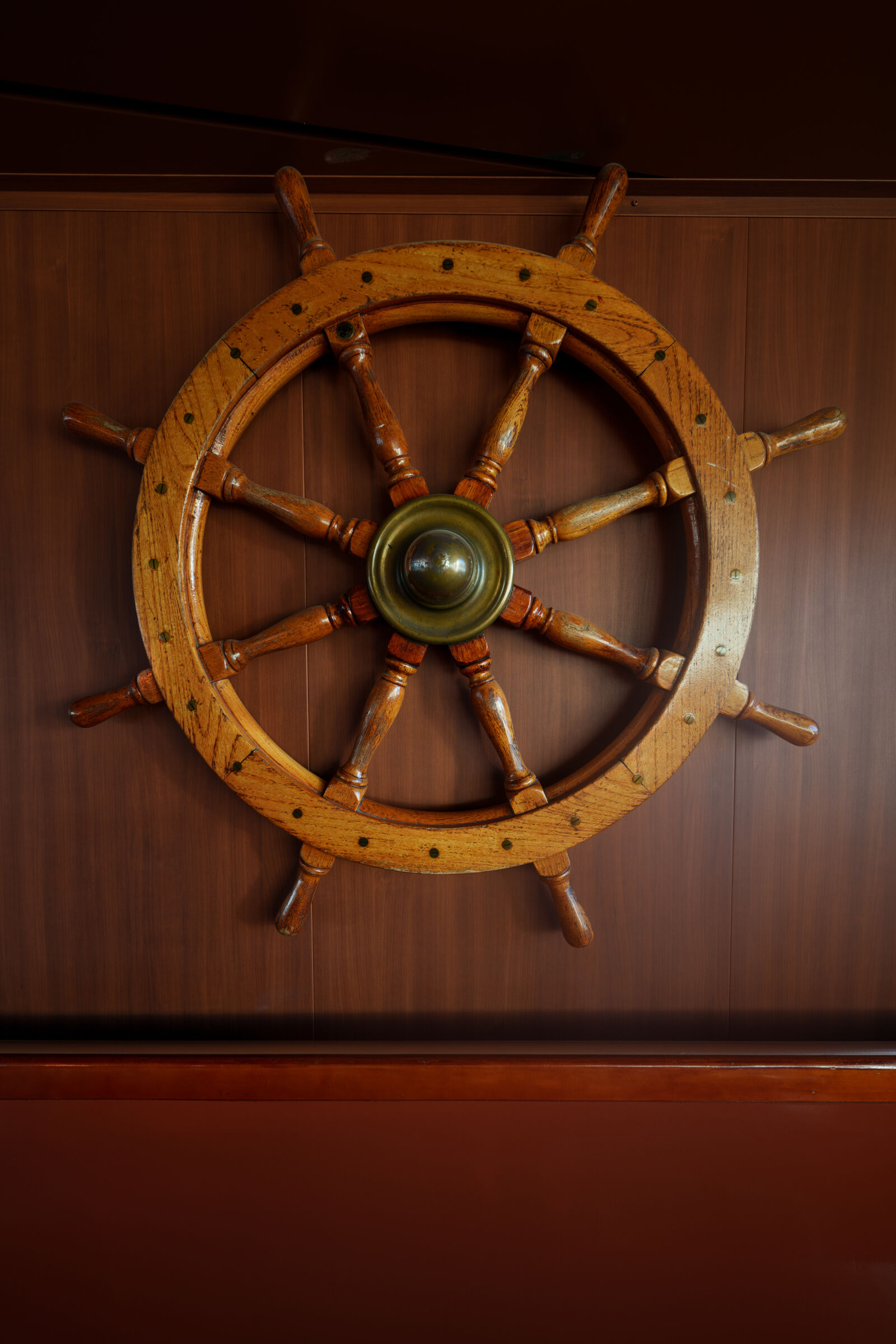 Sigma 14mm F1.4 DG DN sample photo. Old sailboat helm photography