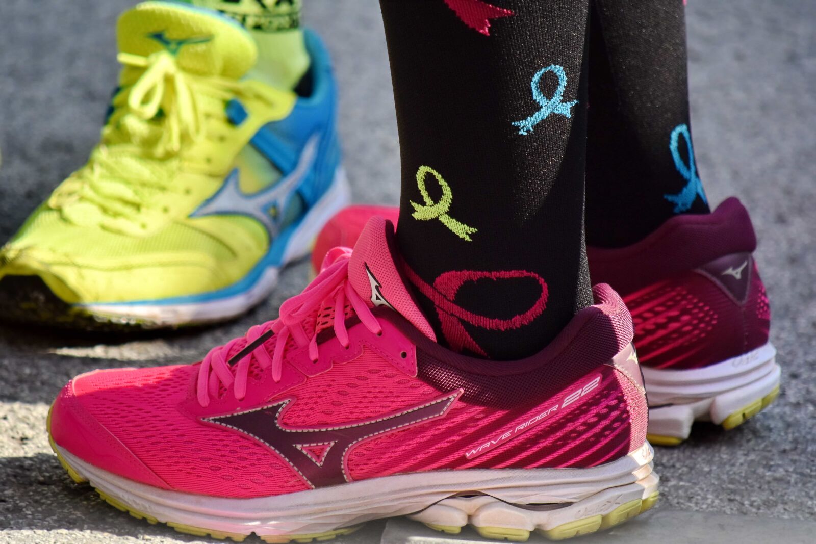 Nikon D5500 sample photo. Colorful, pinkish, pretty, sneakers photography