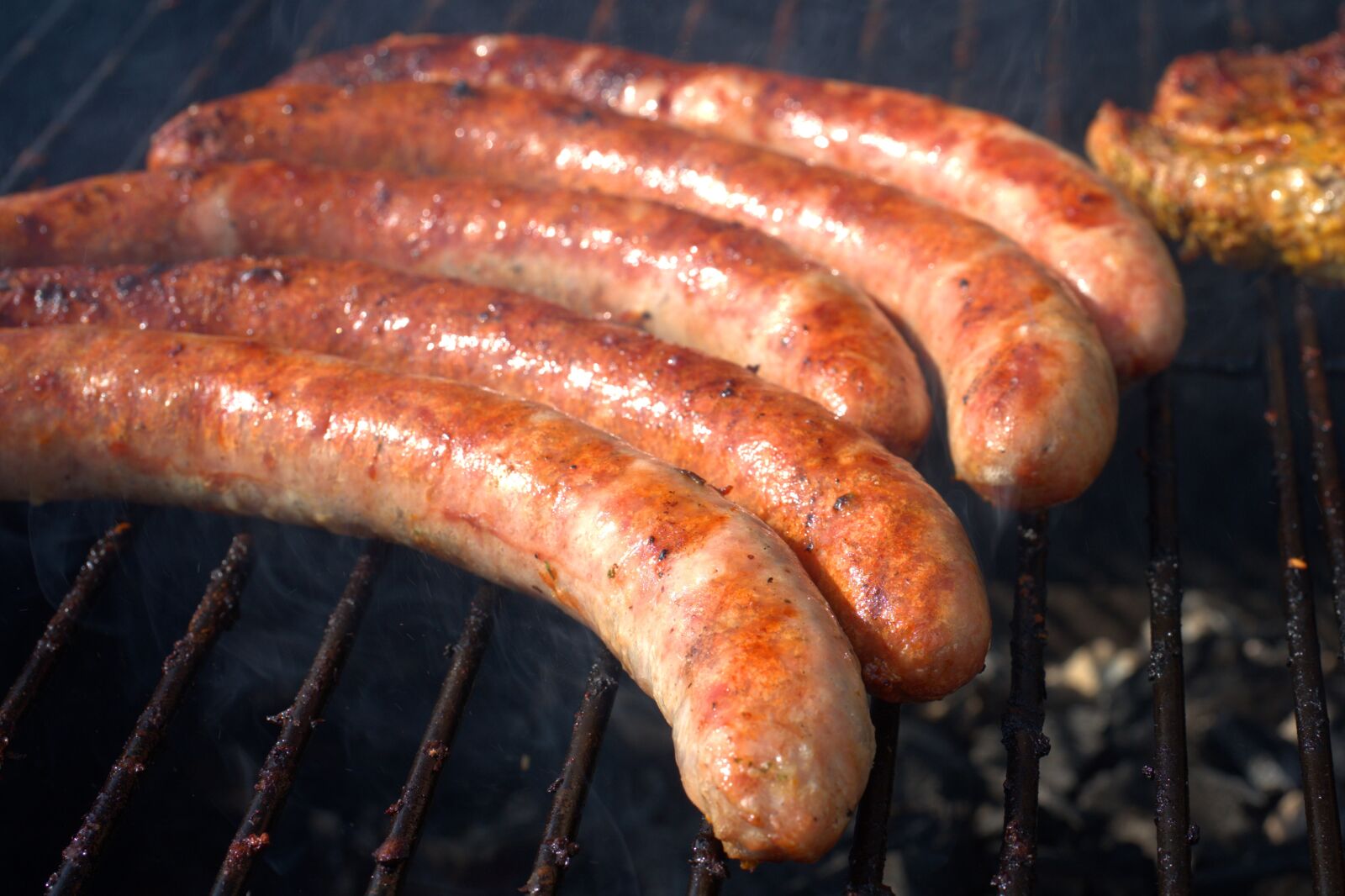 Sony FE 50mm F2.8 Macro sample photo. Grill sausage, grill party photography
