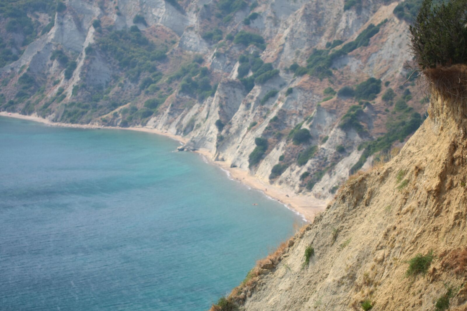 Canon EOS 40D sample photo. Beach, cliff, coast photography