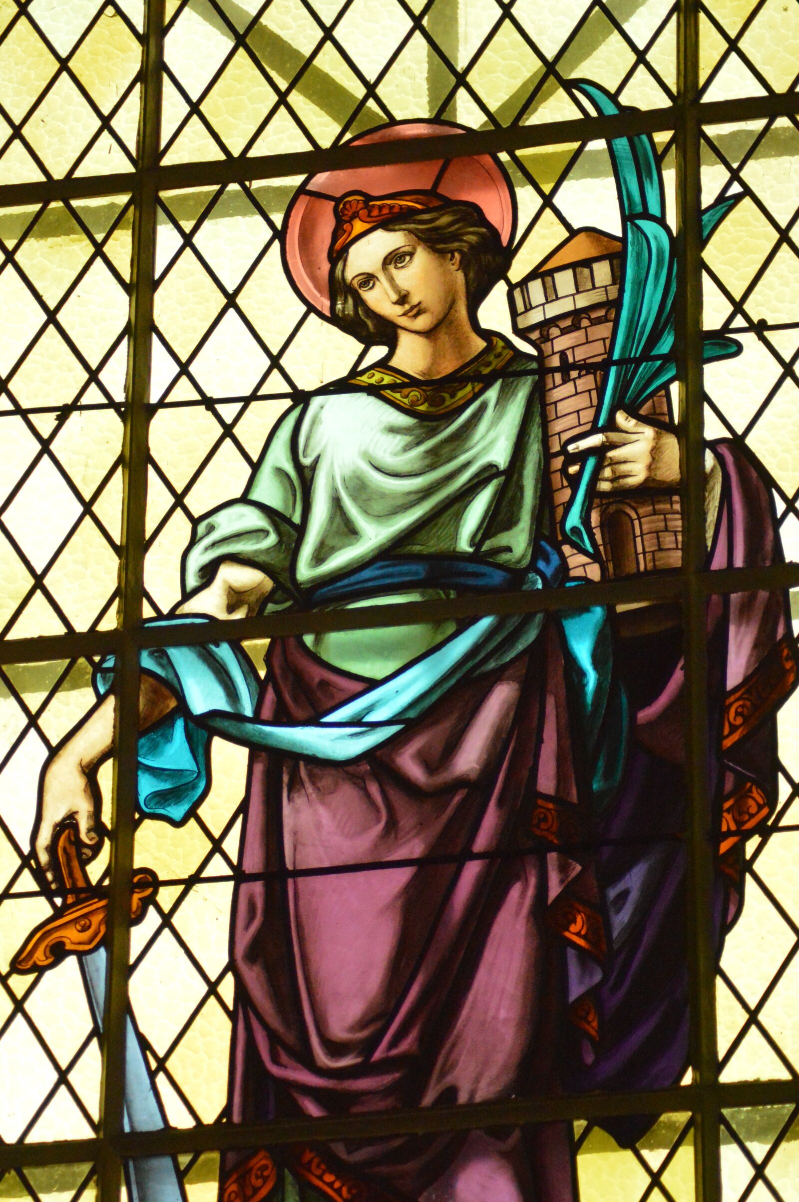 Nikon D3200 sample photo. Stained glass, window, church photography