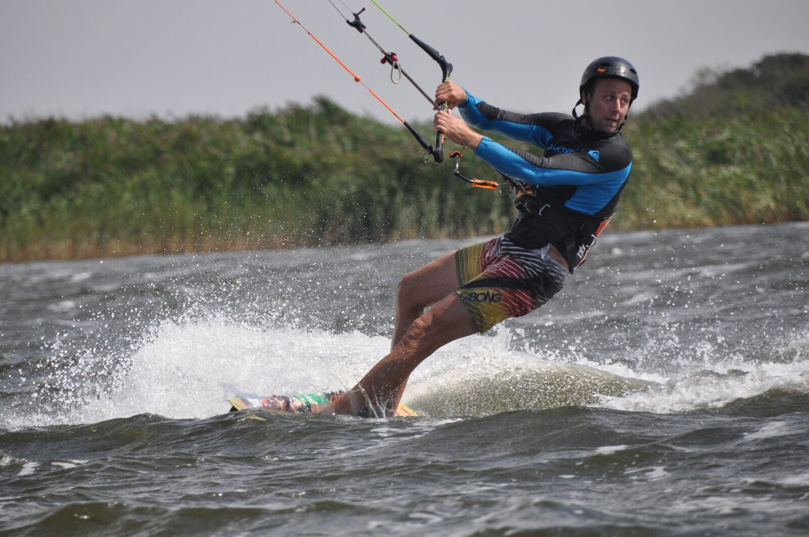 Nikon D90 sample photo. Kite, kite surfing, man photography