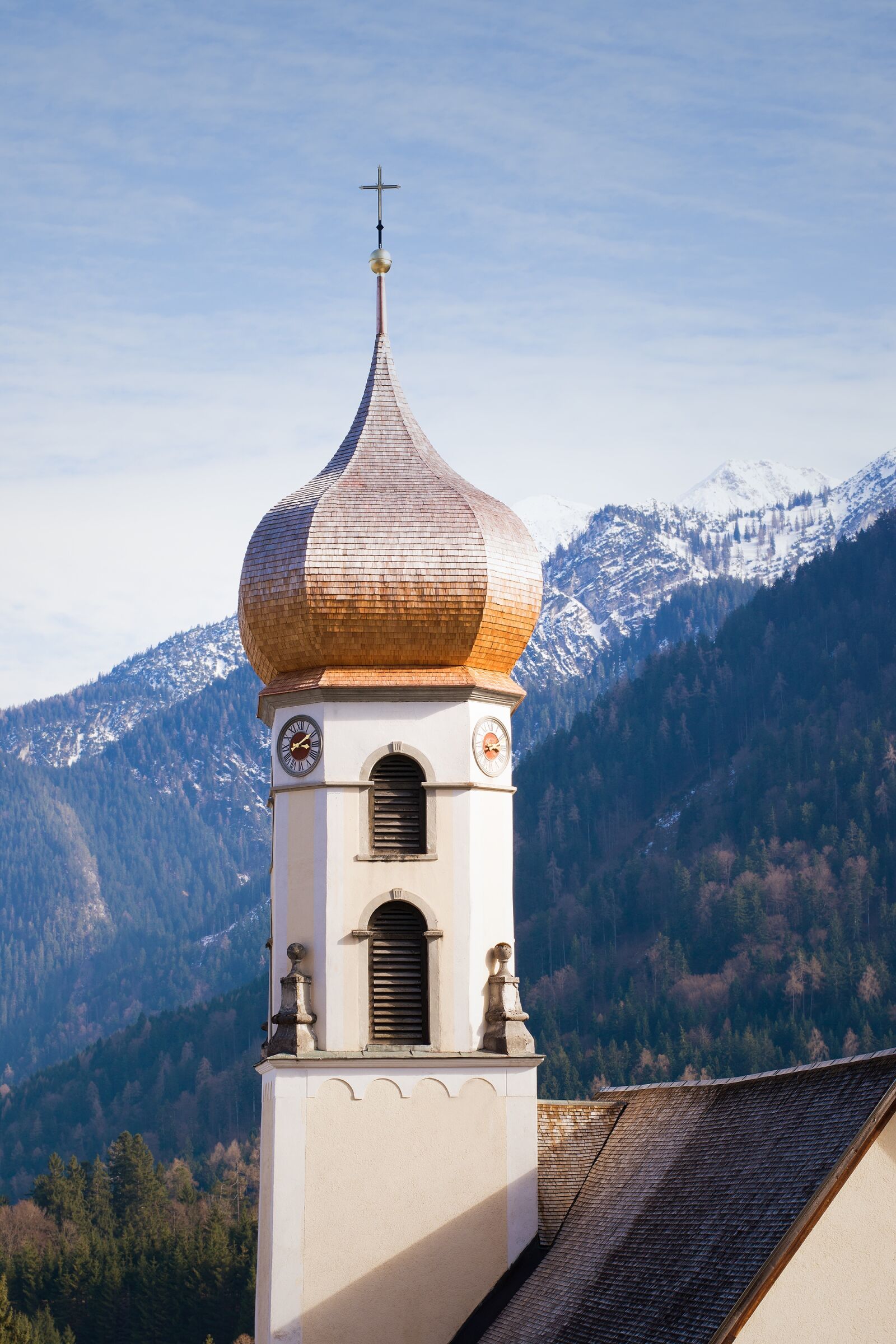 Nikon D7100 sample photo. Steeple, spire, church photography