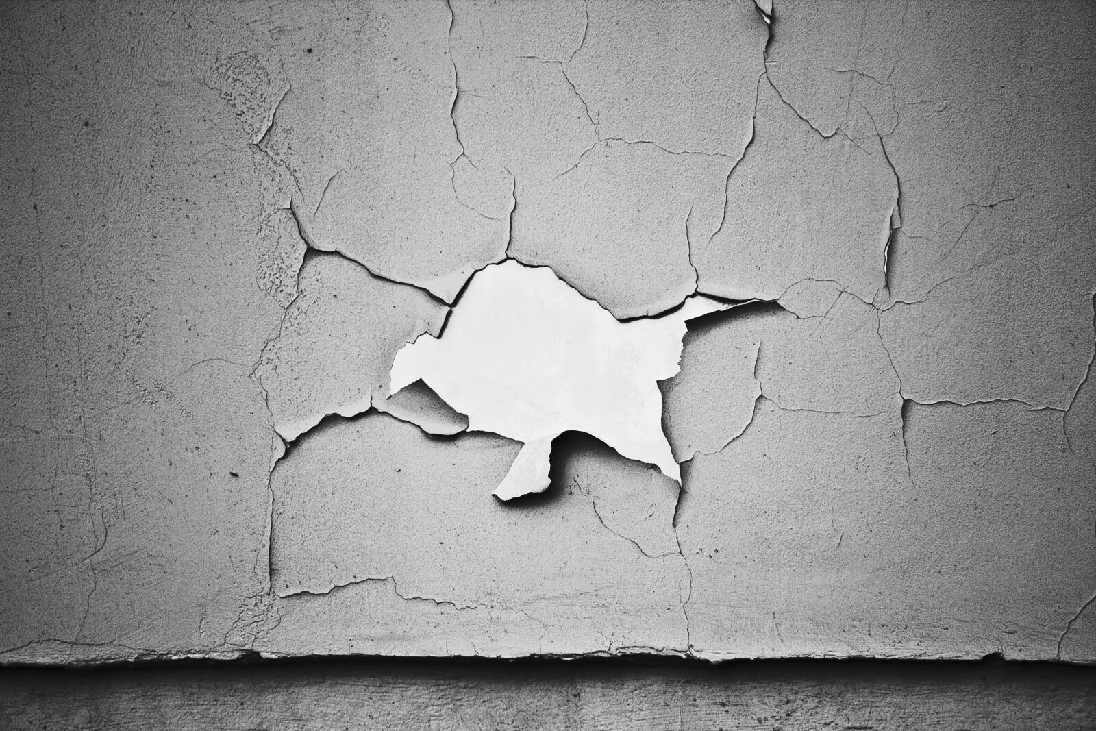 Canon EOS 600D (Rebel EOS T3i / EOS Kiss X5) sample photo. Crack, paint, wall photography