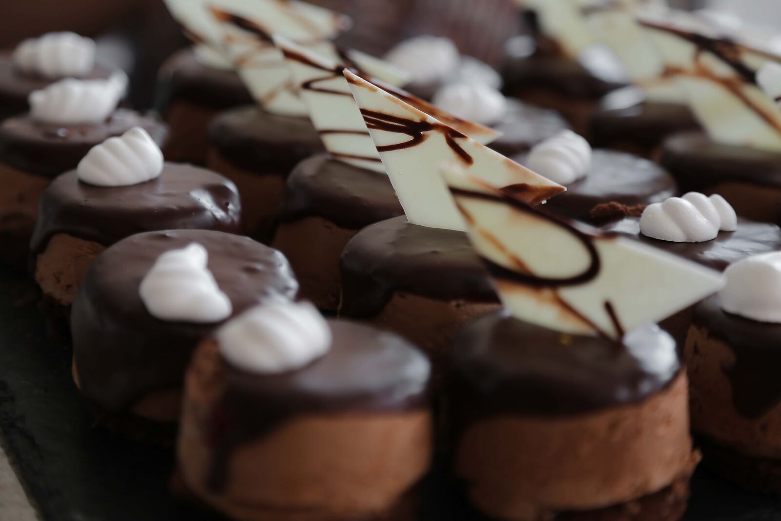 Canon EF 24-105mm F4L IS USM sample photo. Chocolate, chocolate cake, confectionery photography