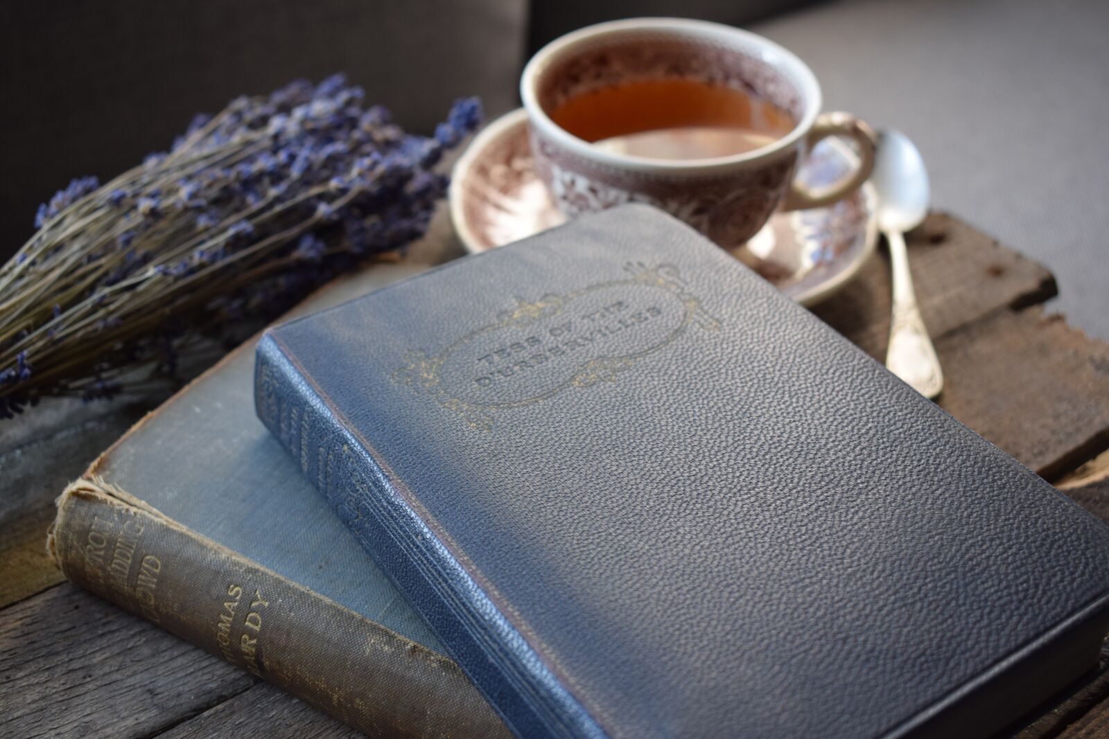 Nikon D5300 sample photo. Tea, book, books photography