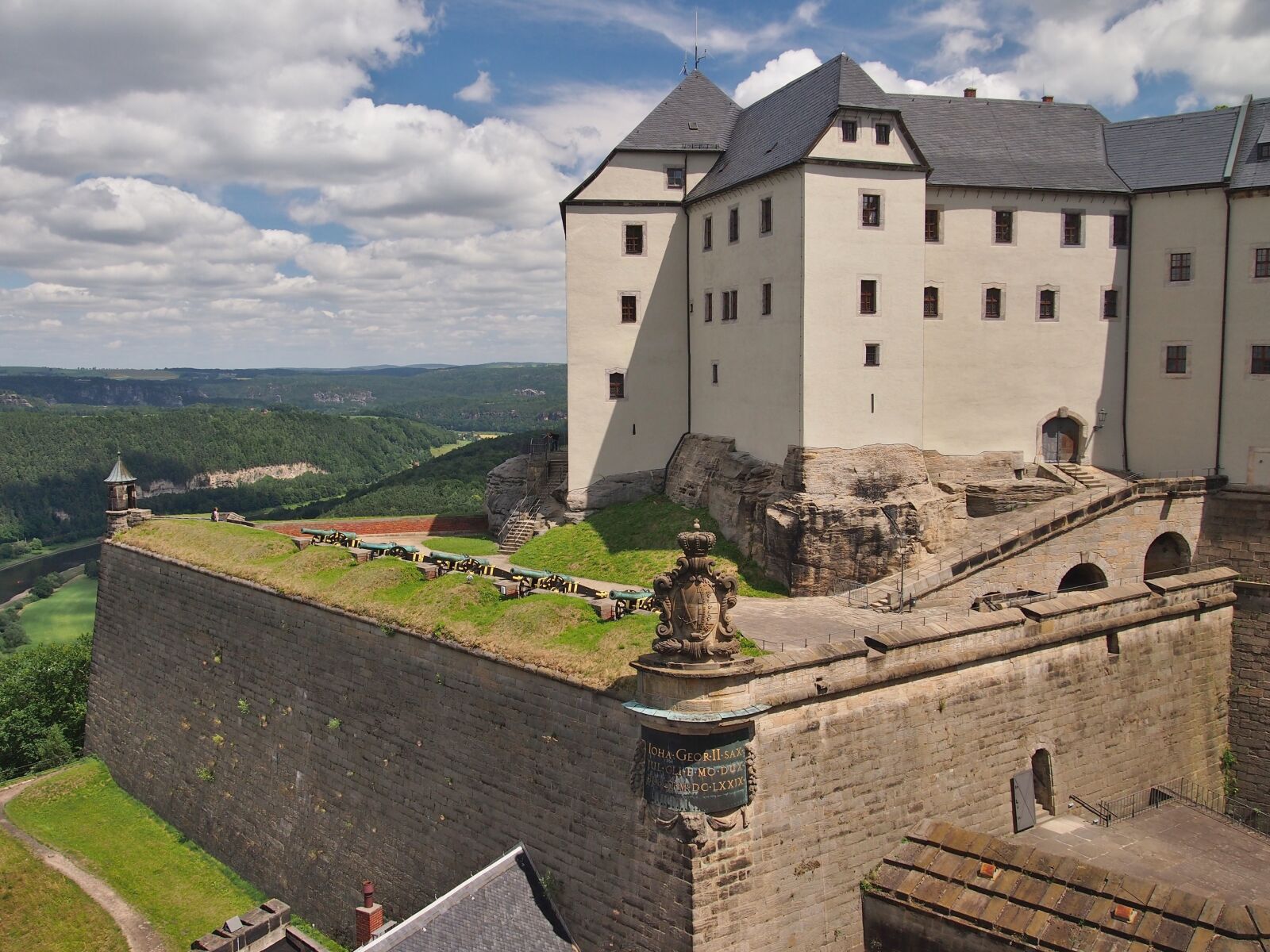 Olympus PEN E-PM1 sample photo. Königstein, castle, elbe photography
