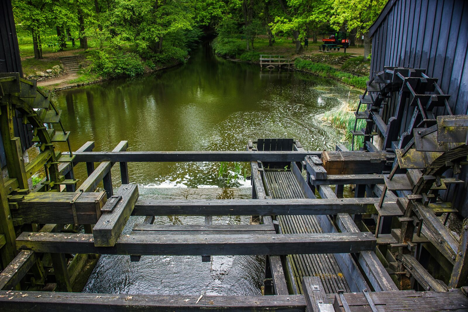 Canon EOS 550D (EOS Rebel T2i / EOS Kiss X4) sample photo. Water mill, nature, landscape photography