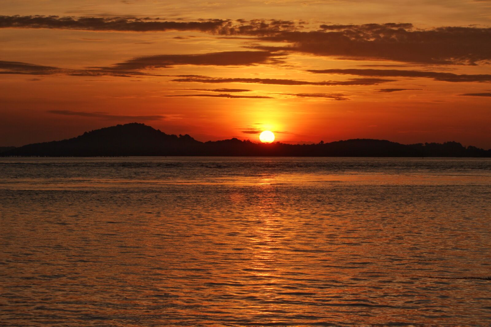 Canon EOS 600D (Rebel EOS T3i / EOS Kiss X5) sample photo. Landscape, sunset, sun photography
