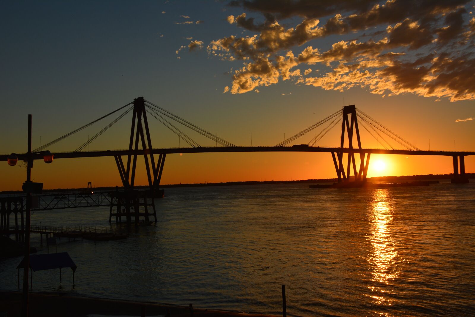 Nikon D7100 sample photo. Sun, sunset, bridge photography