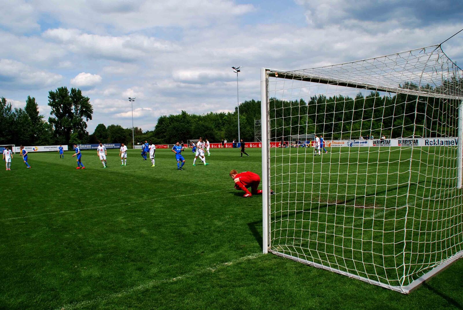 Nikon D60 sample photo. Football, goal, goalkeeper photography