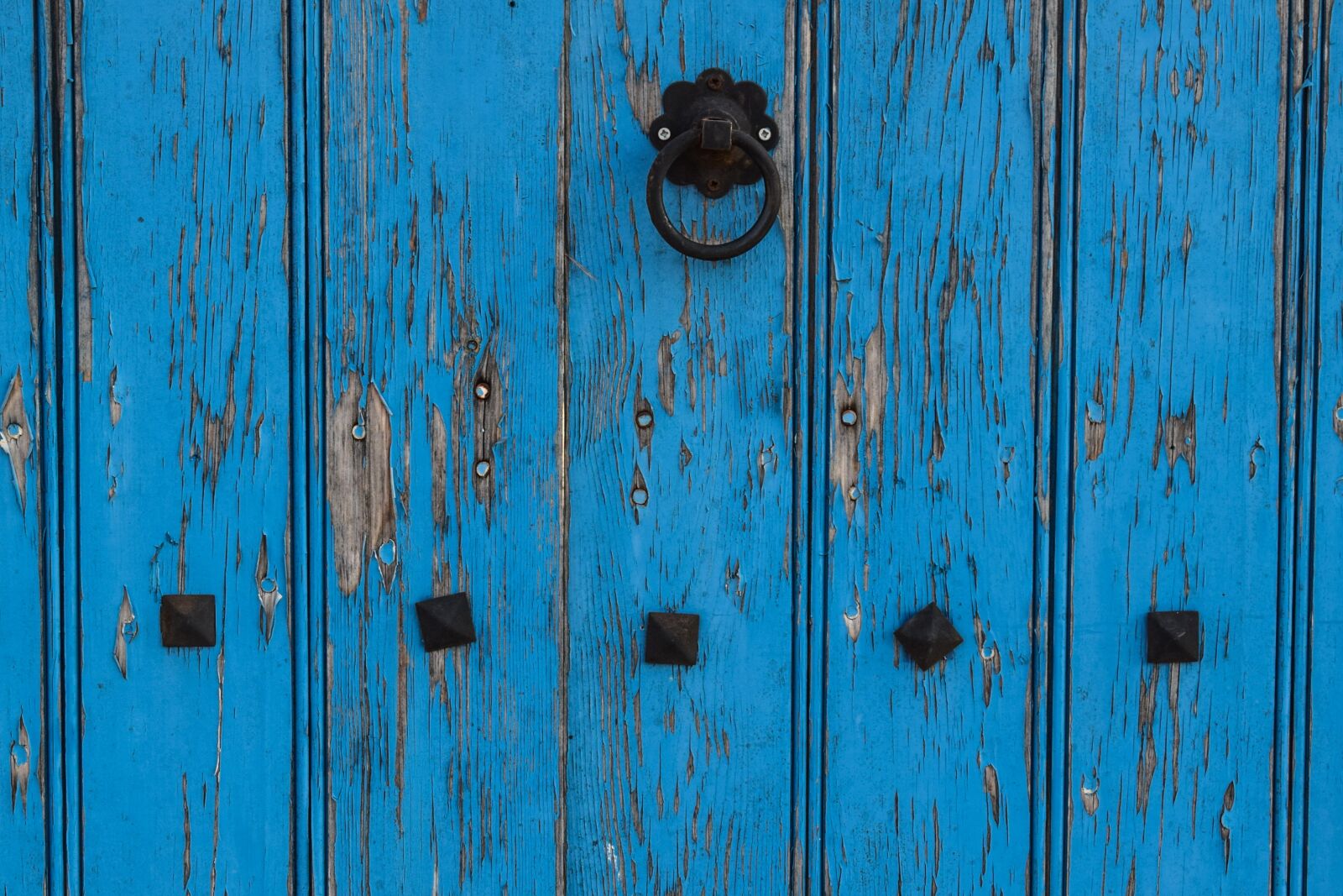 Nikon D3300 sample photo. Door, wooden, blue photography