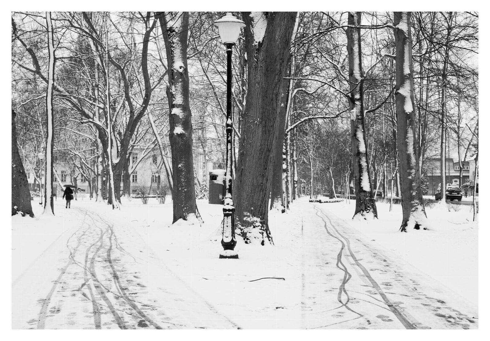 Olympus PEN E-PL6 sample photo. Winter, snow, man photography