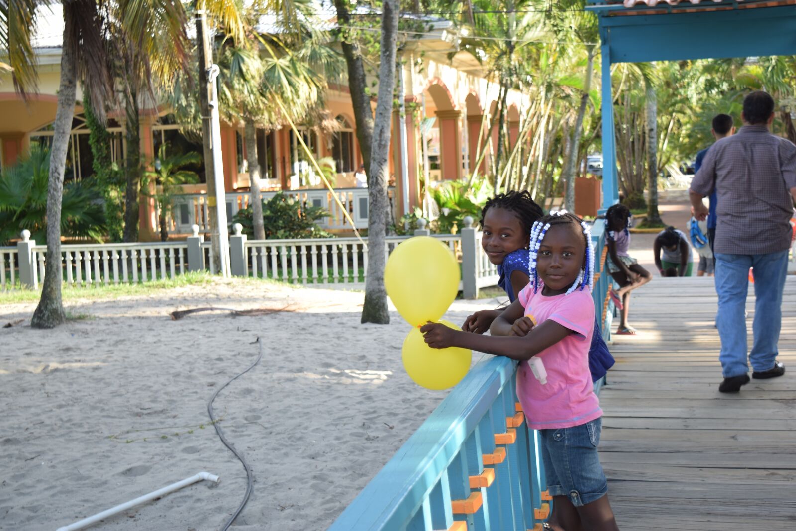 Nikon D3300 sample photo. Beach, blue, sky, boardwalk photography