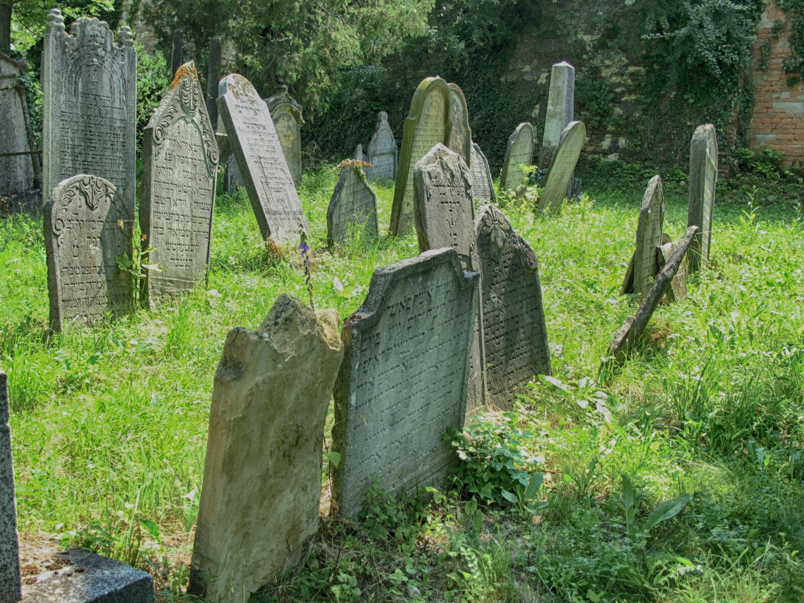 Canon PowerShot G11 sample photo. Mikulov, jewish cemetery, jewish photography