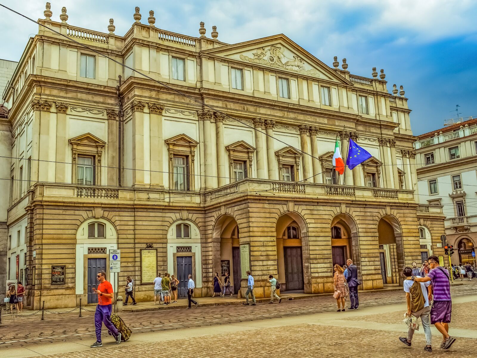 Nikon D3300 sample photo. Teatro alla scala, theater photography