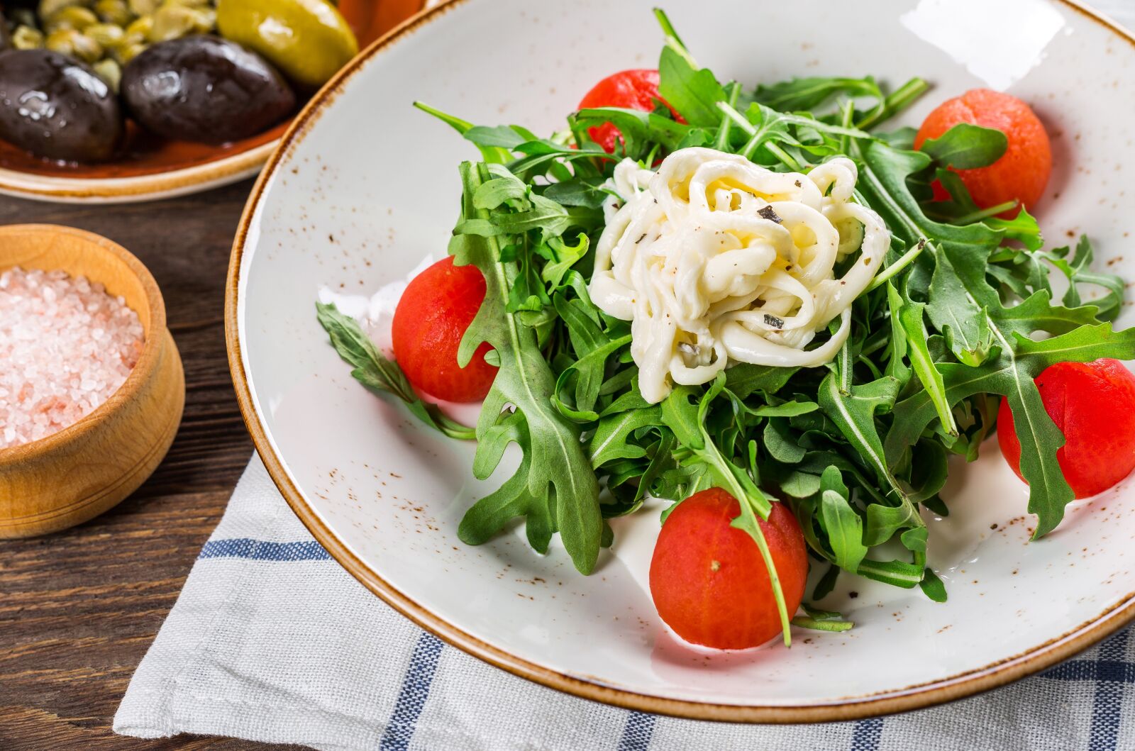 Canon EF 50mm F1.8 II sample photo. Salad, lunch, cooking photography