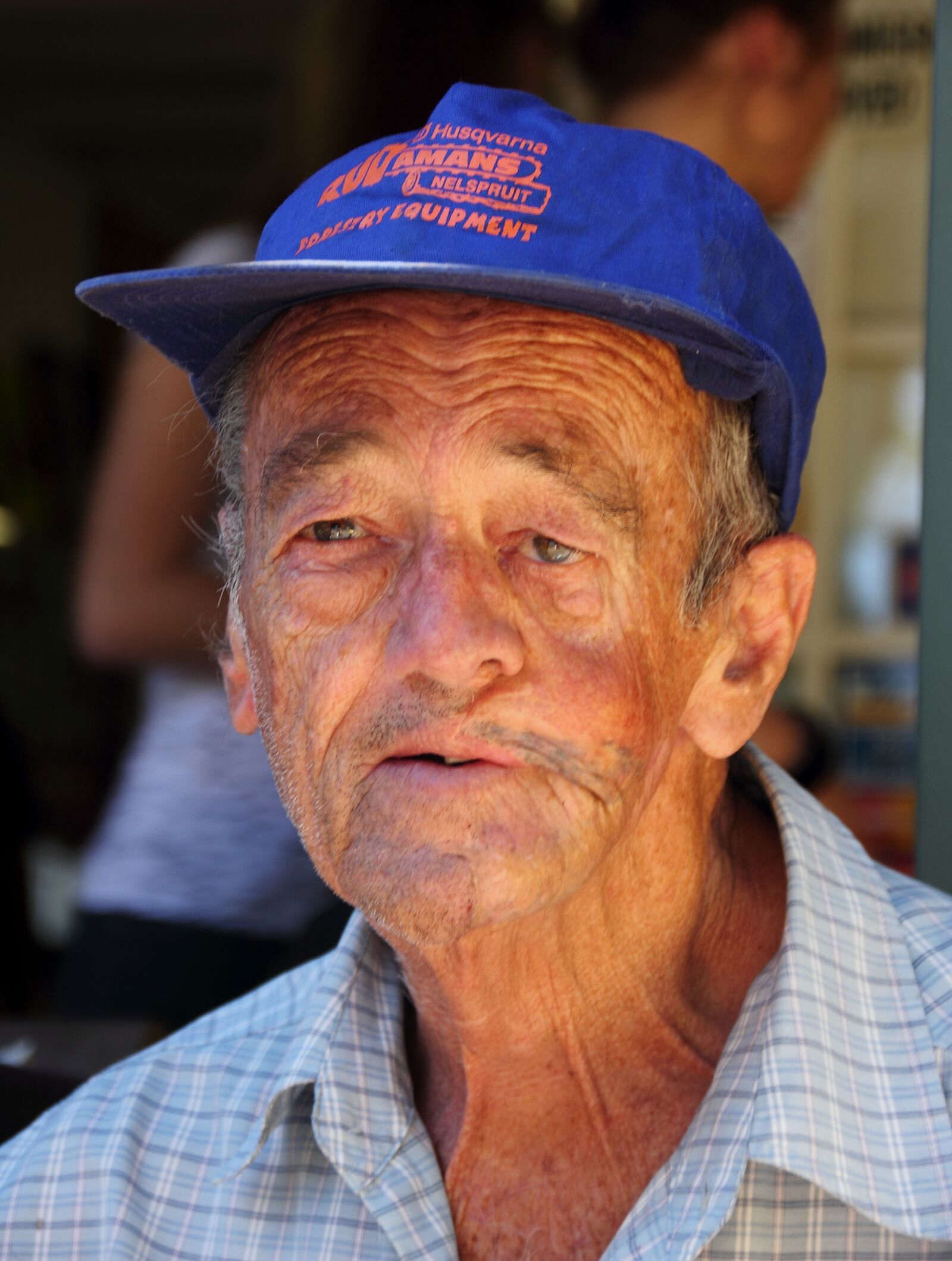 Canon EOS 60D sample photo. Old man, wrinkle, retired photography