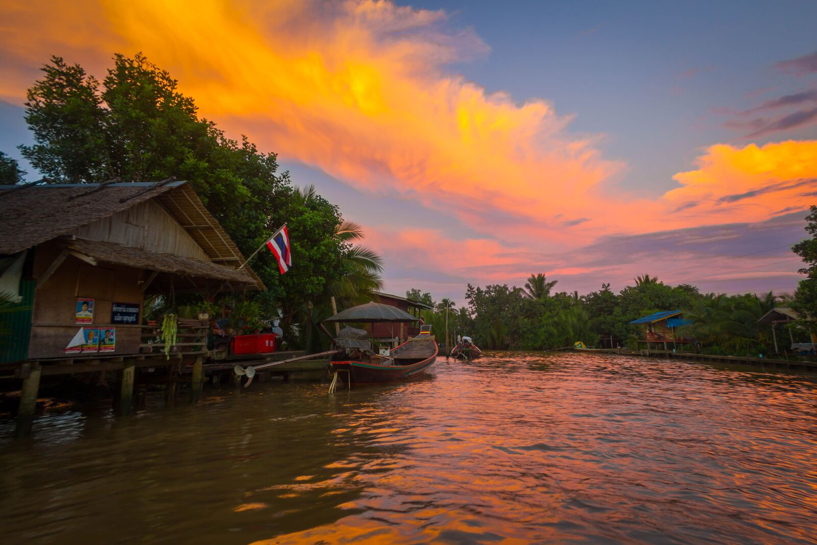 Canon EOS 7D sample photo. River, life, thailand photography