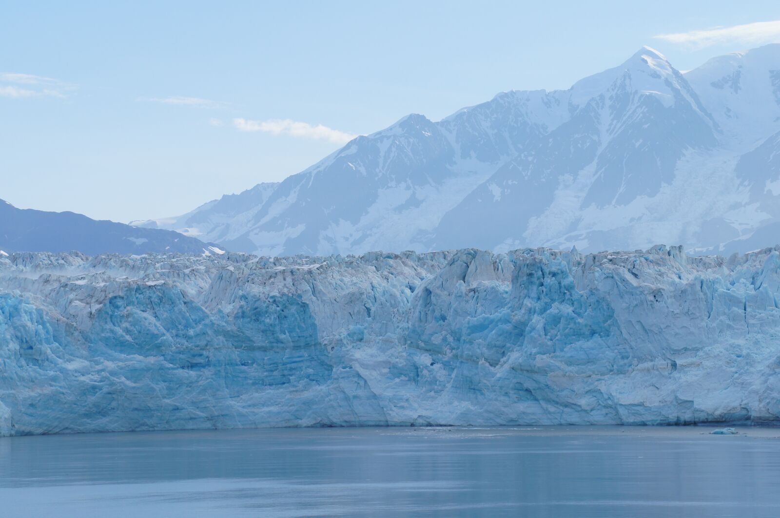 Sony E 18-200mm F3.5-6.3 OSS sample photo. Hubbard glacier, glacier, alaska photography