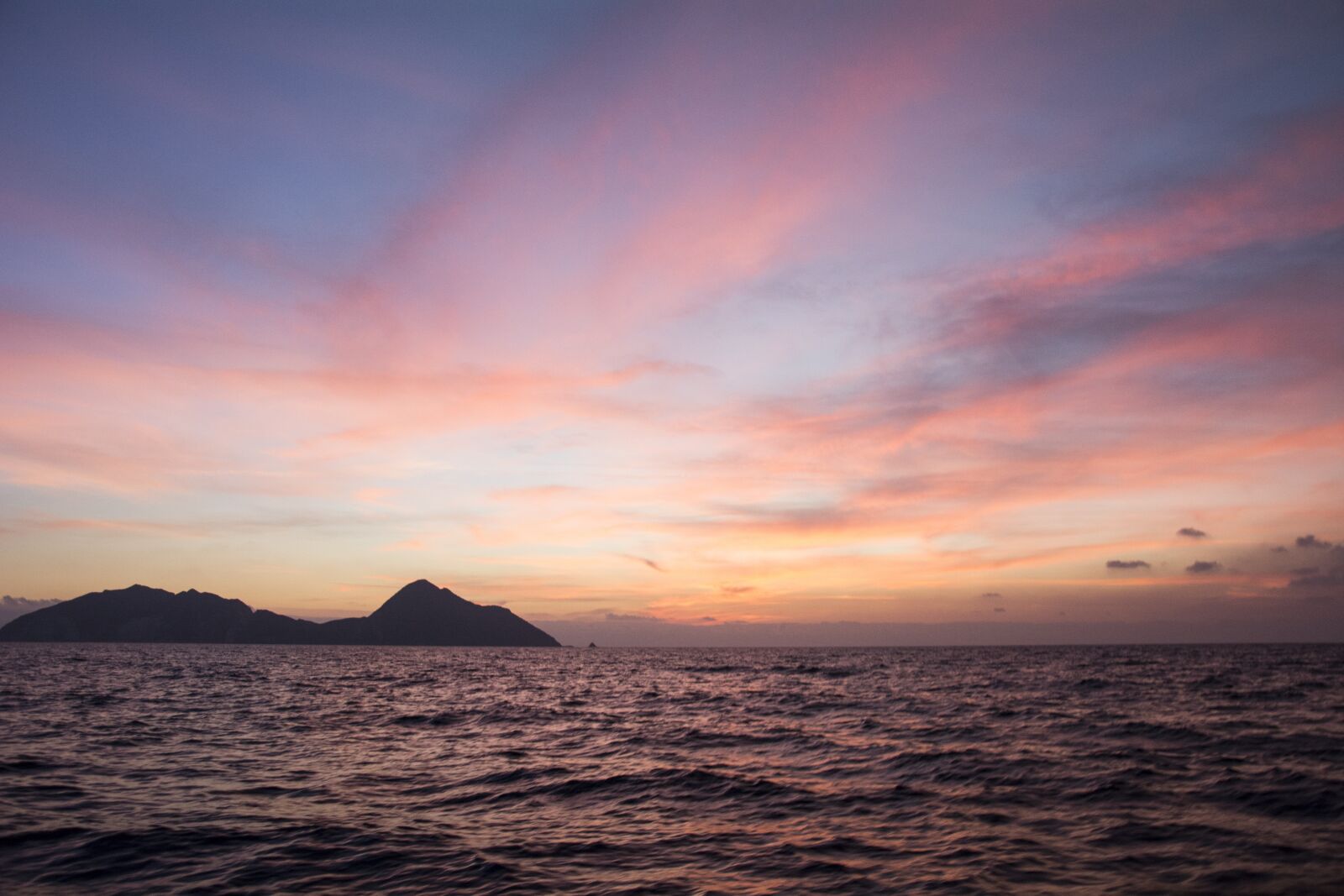 Nikon D7100 sample photo. Sunset, palmarola, sun photography