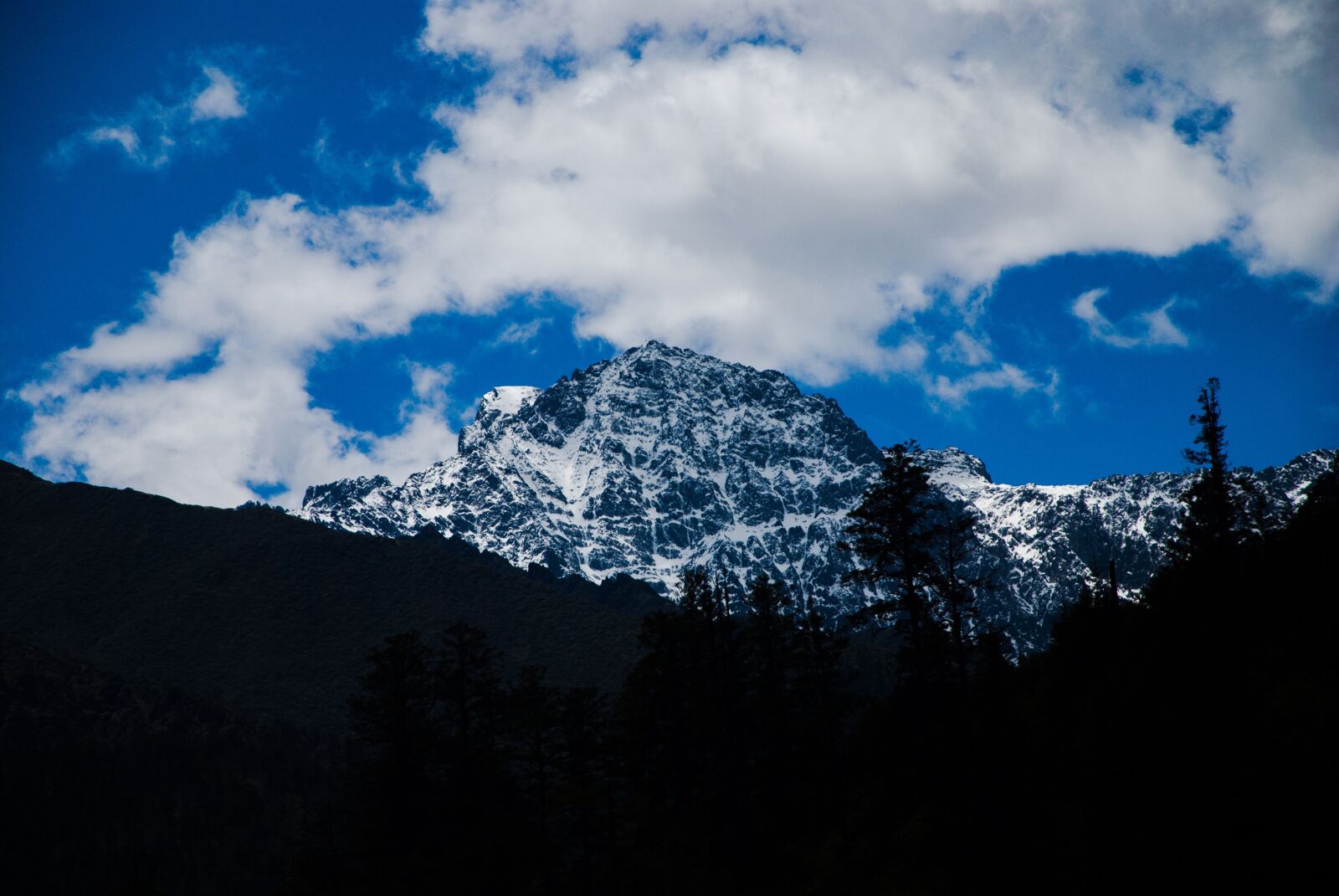 Nikon D80 sample photo. Mt, siguniangshan, snow mountain photography