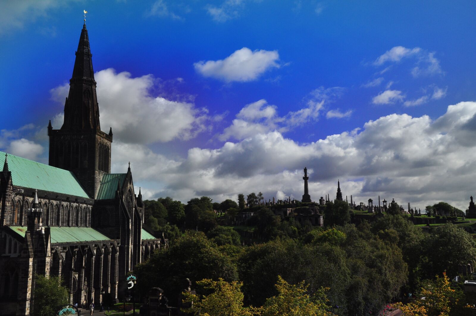 Nikon D90 sample photo. Scotland, glasgow, the cathedral photography