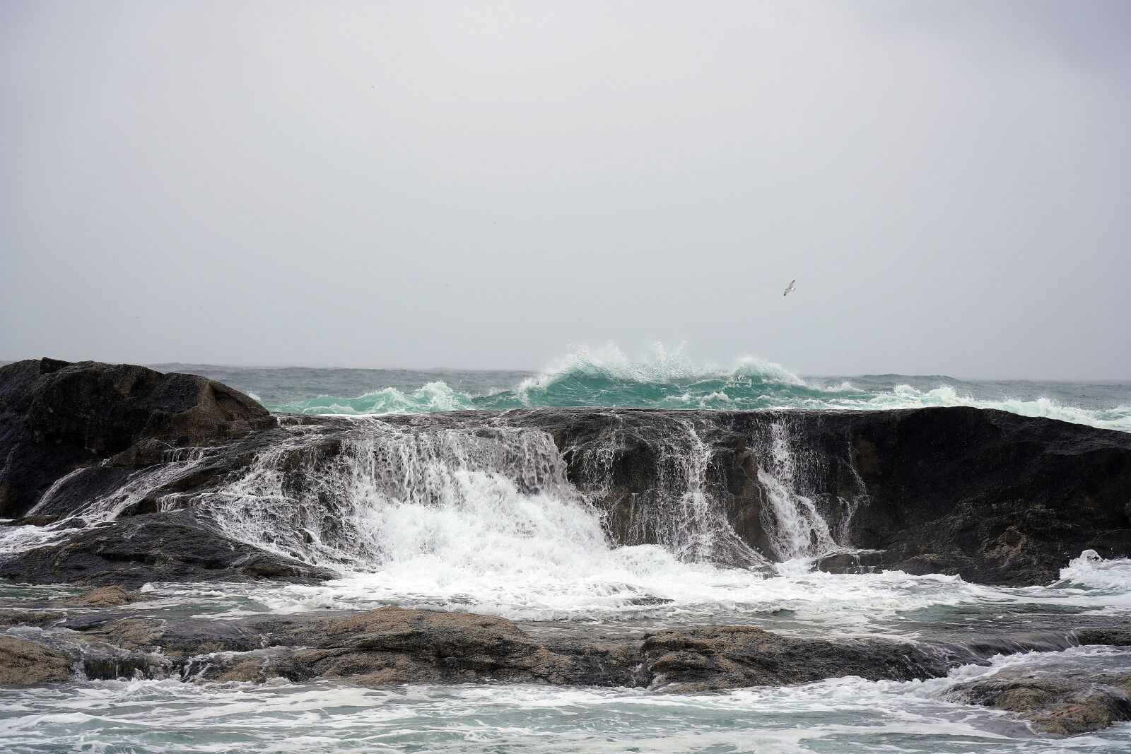 Sony FE 24-105mm F4 G OSS sample photo. Winter, sea, wave photography