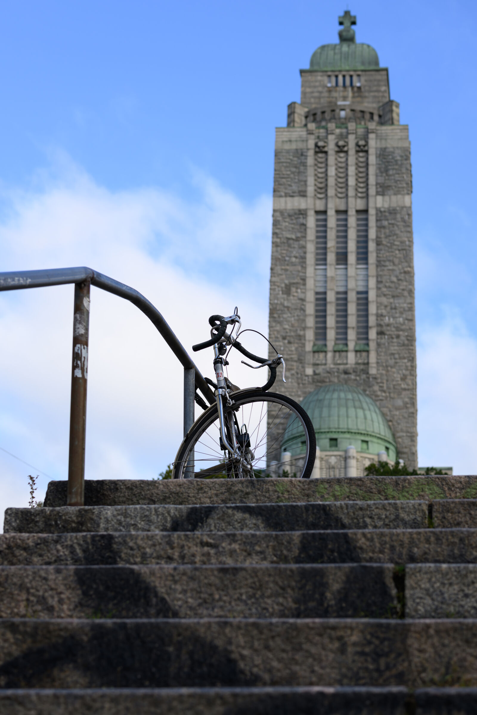 Nikon Nikkor Z 50mm F1.4 sample photo. Bicycle stand by the photography