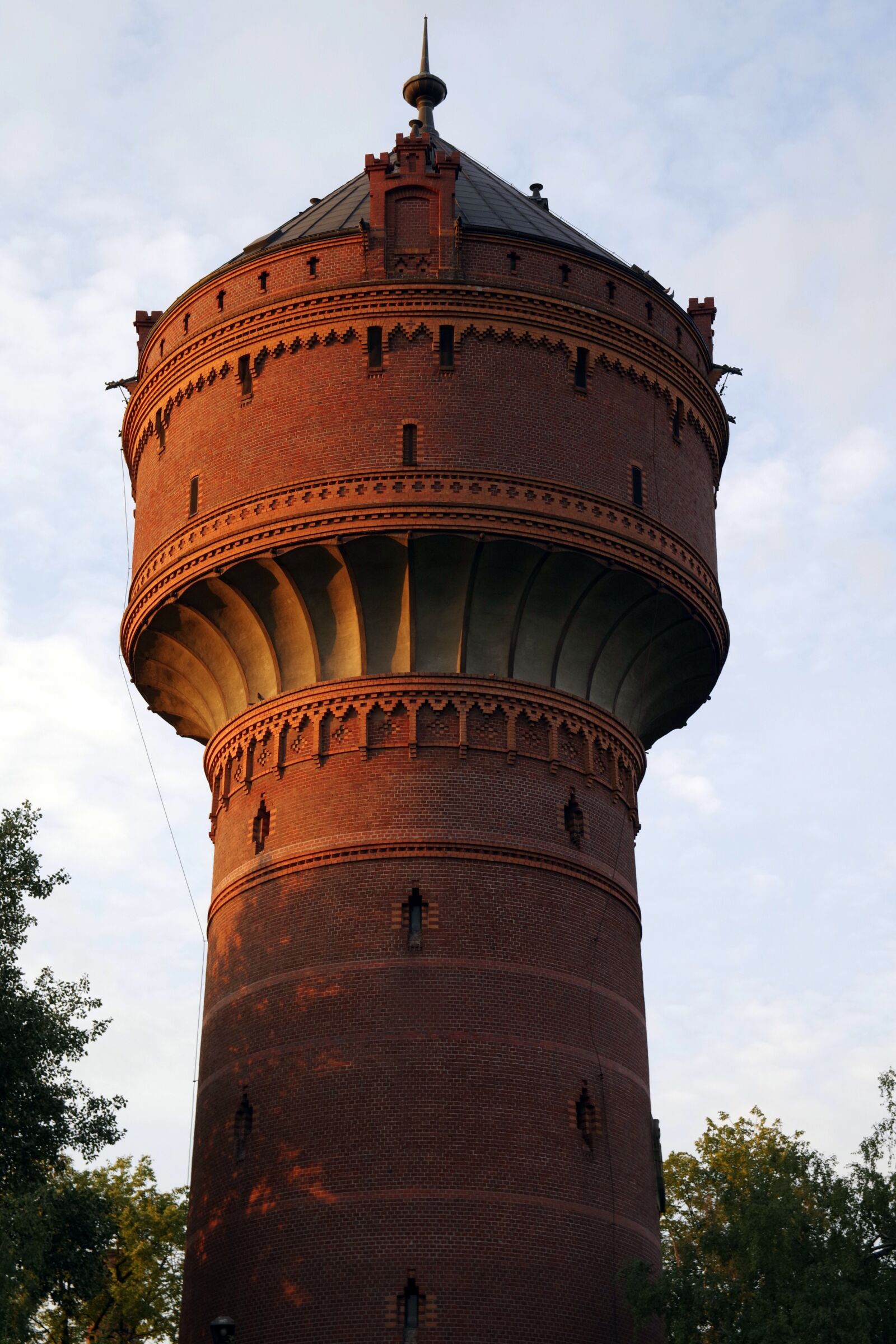 Pentax K-S2 sample photo. Water tower, opole, building photography