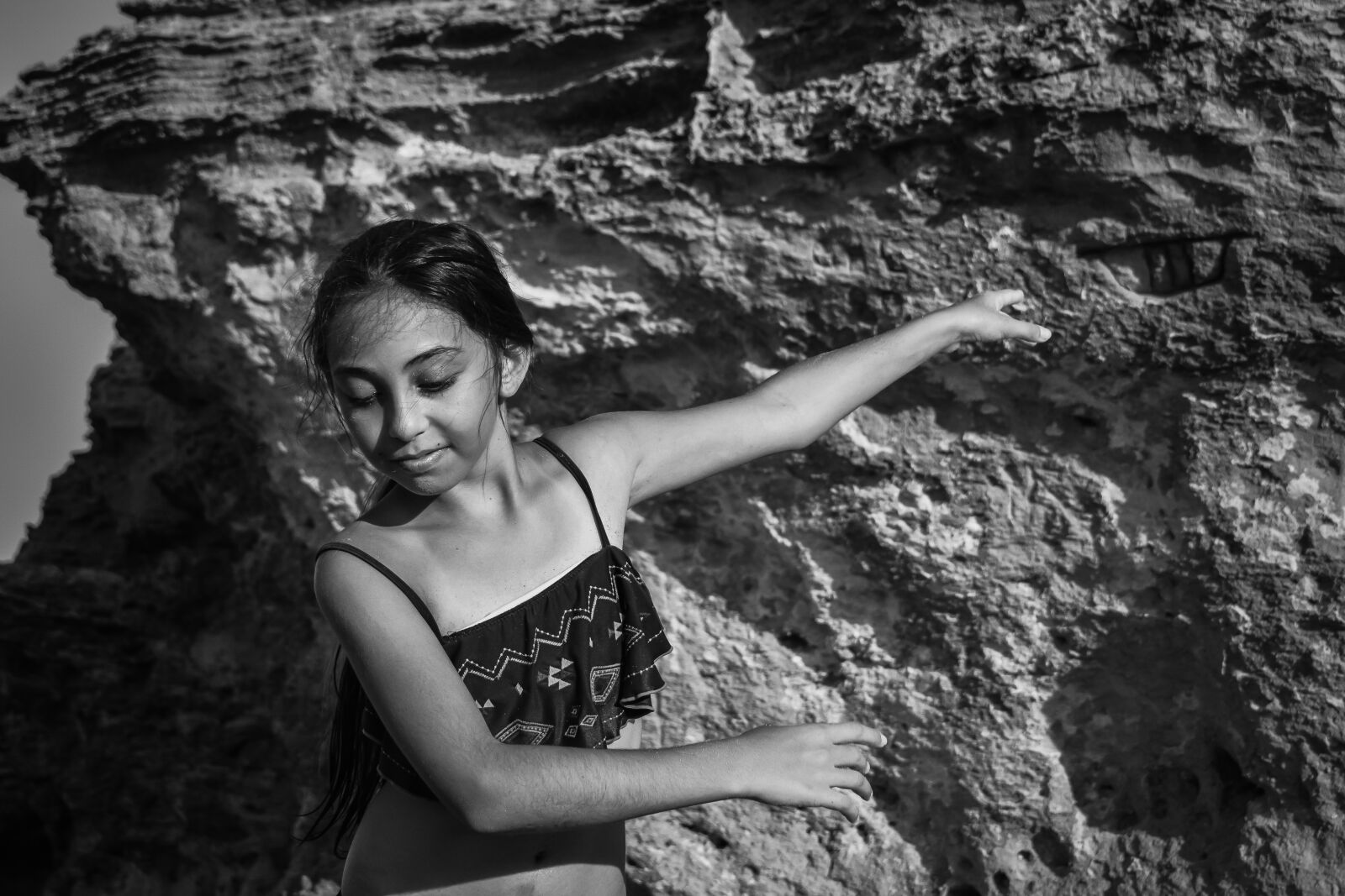 Nikon D3300 sample photo. Girl, dancing, outdoor photography