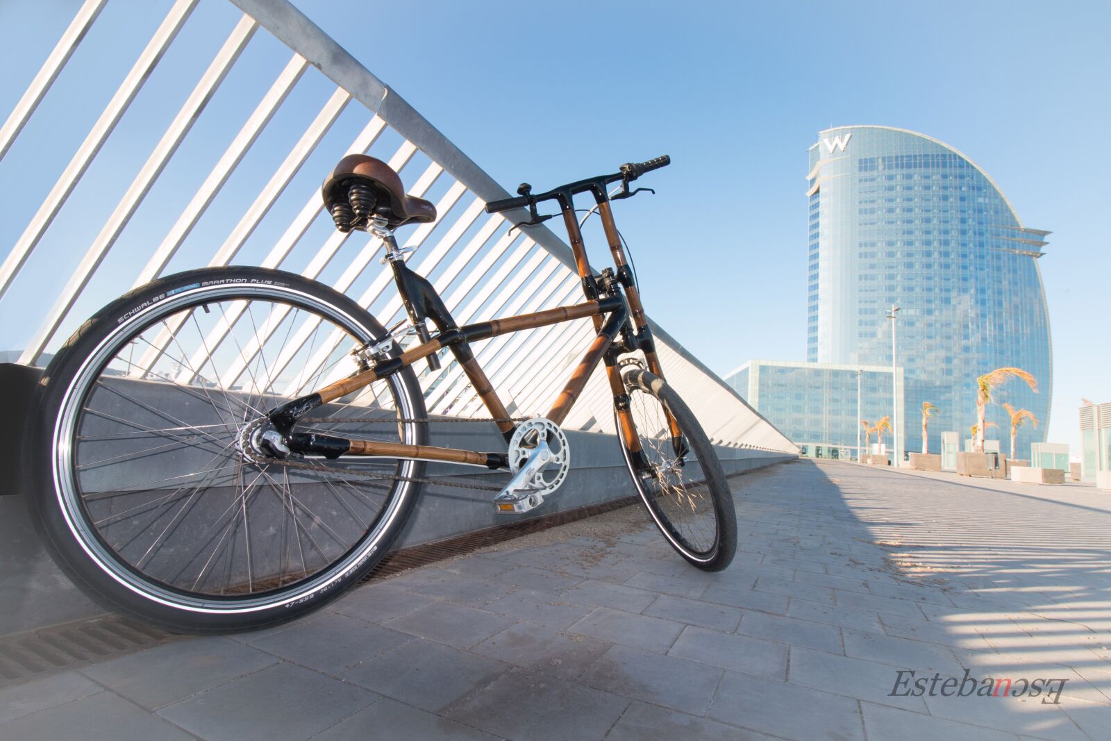 Canon EOS 70D + Canon EF-S 10-18mm F4.5–5.6 IS STM sample photo. Bike, bamboo, biketour photography