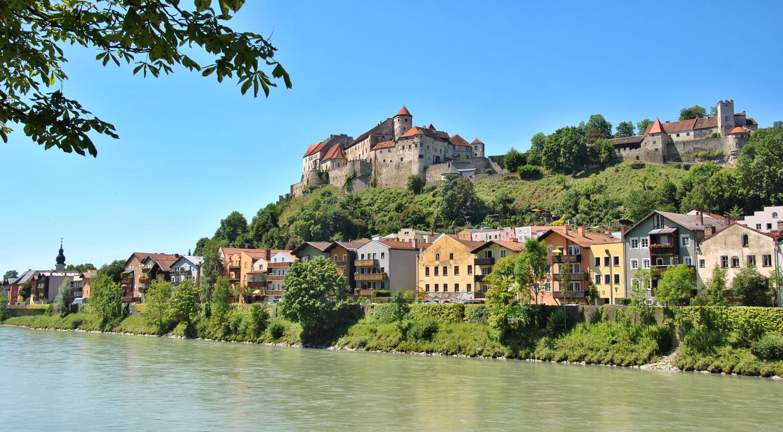 Nikon D3000 sample photo. Burghausen, bavaria, middle ages photography
