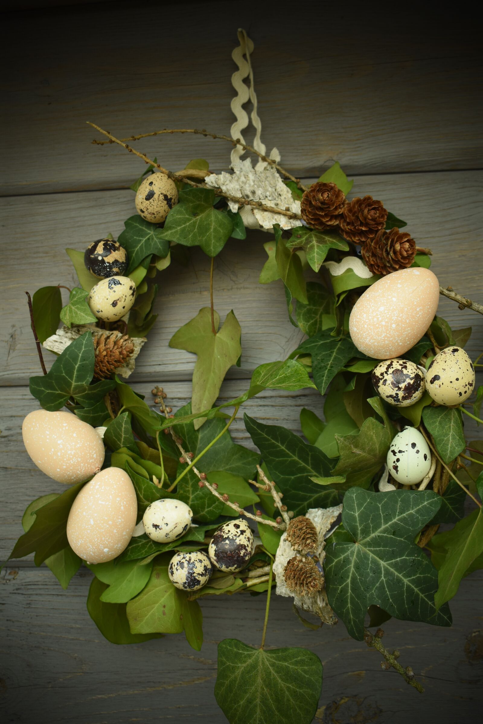 Nikon D5600 sample photo. Easter, easter wreath, floristry photography