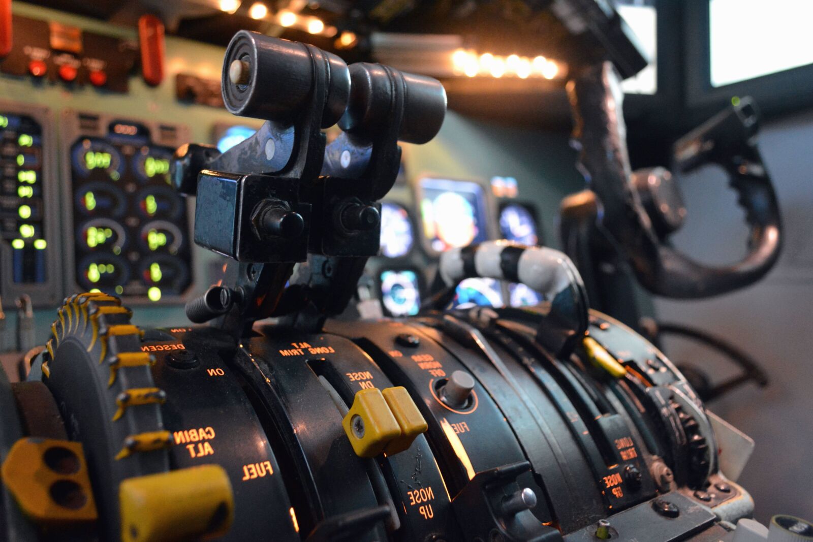Nikon D5200 sample photo. Aviation, simulator, flying, cockpit photography