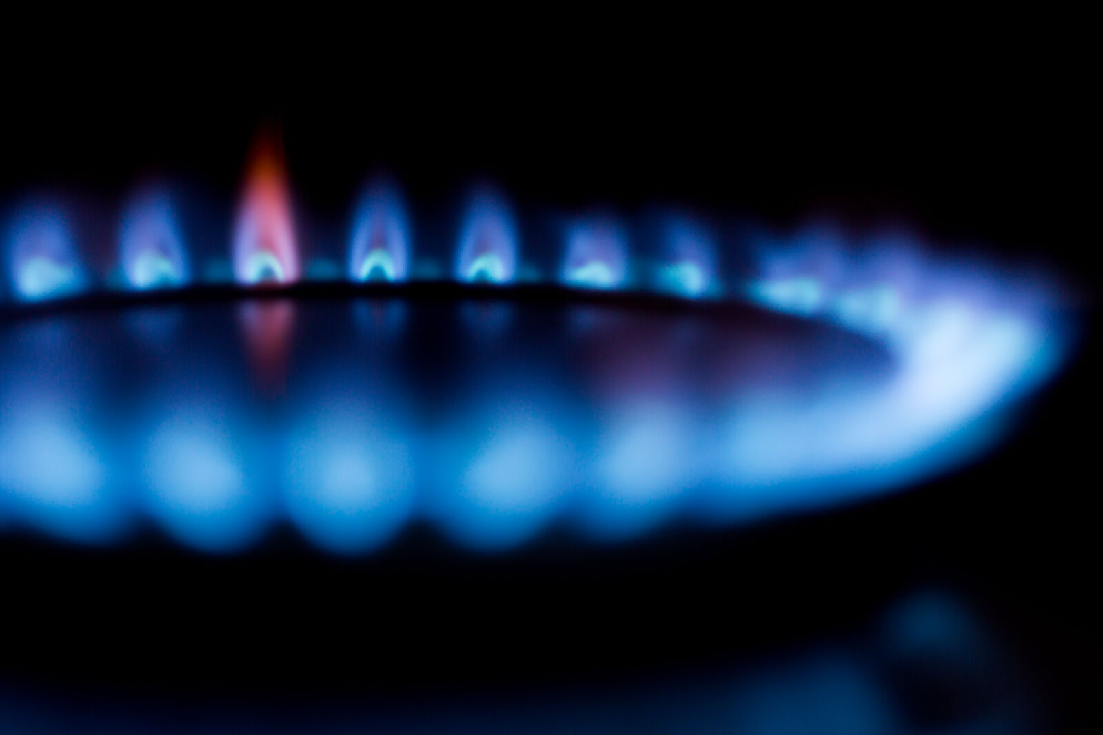 Canon EF 100mm F2.8 Macro USM sample photo. Blurred, burner, flame, flames photography