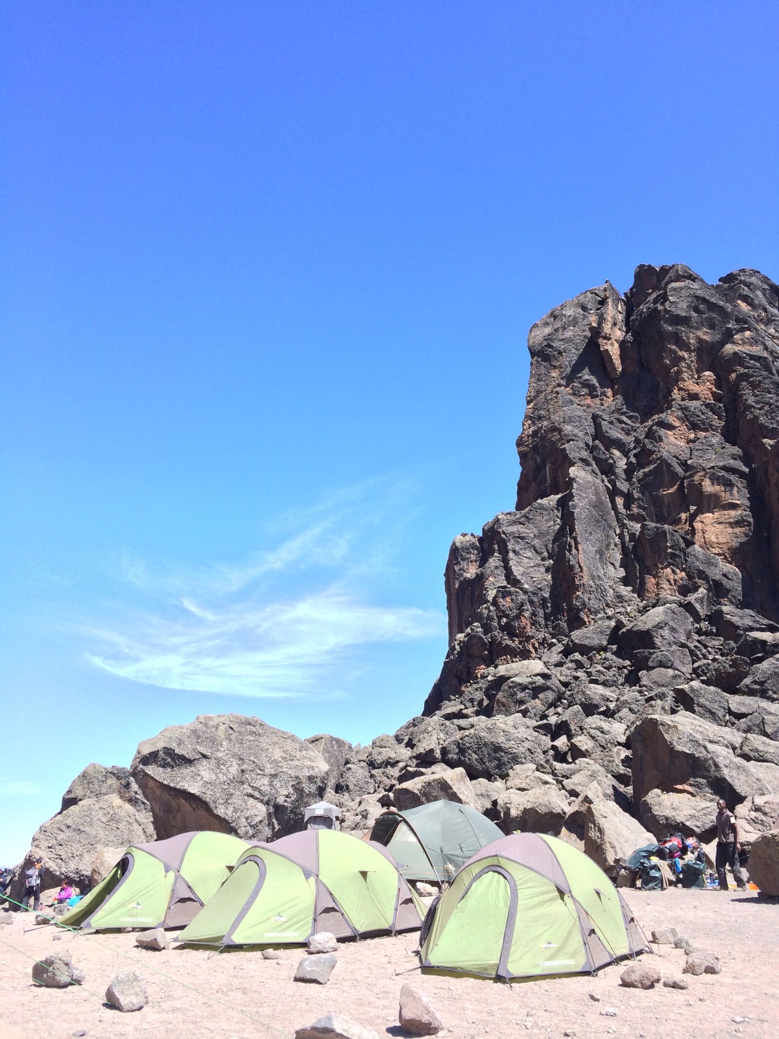 iPhone 5s back camera 4.12mm f/2.2 sample photo. Africa, hike, kilimanjaro, lava photography