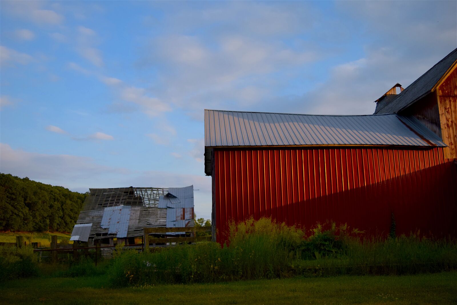 Nikon D3300 sample photo. Barn, farm, sunset photography