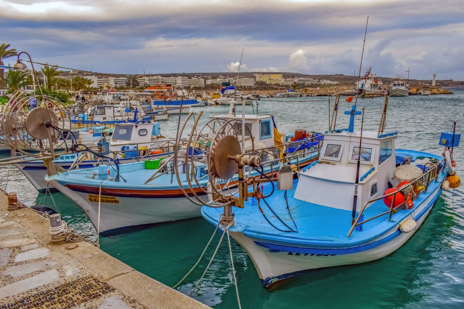 Nikon D3300 sample photo. Cyprus, ayia napa, harbour photography