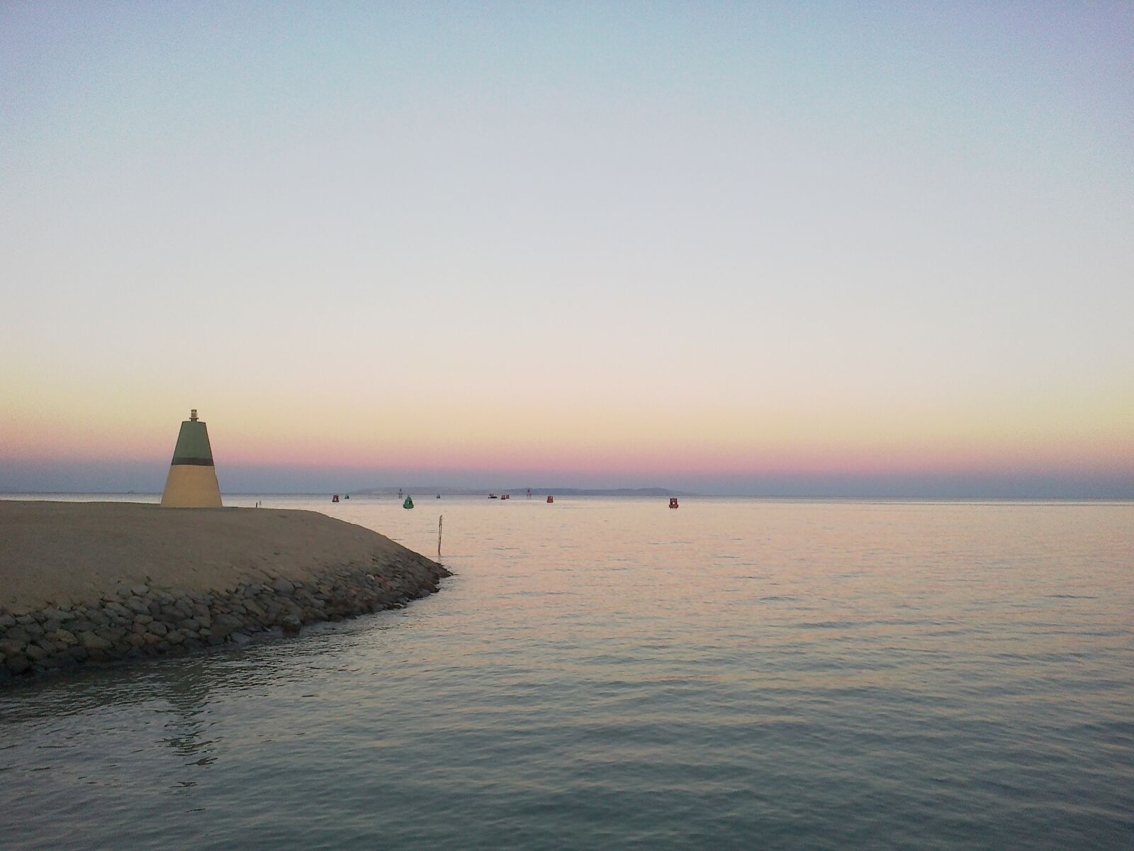 Nokia E5-00 sample photo. Sunset, sea, beach photography