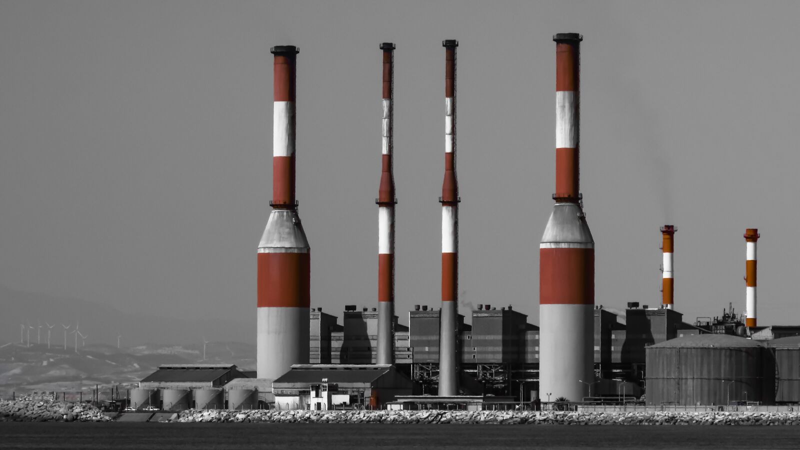 Canon PowerShot SX400 IS sample photo. Power plant, chimney, electricity photography